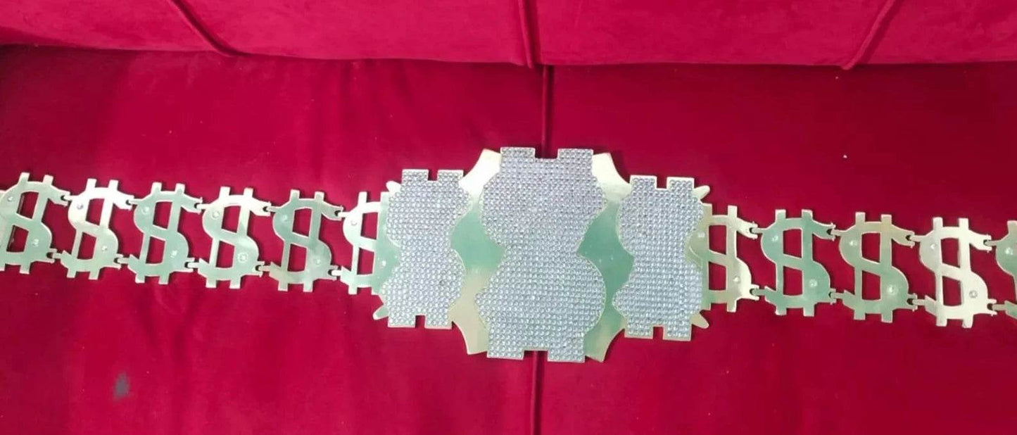 WWE Million Dollar Ted DiBiase Championship Title Belt Championship Belt WWF Belt