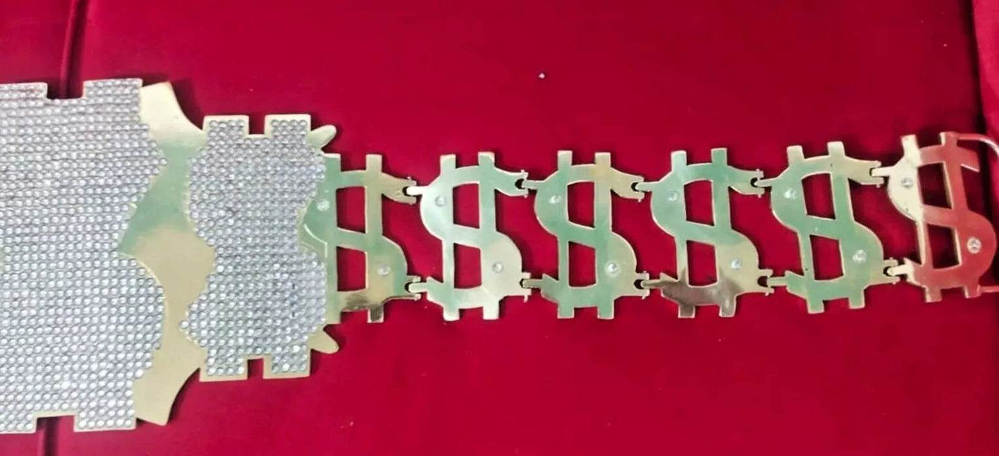 WWE Million Dollar Ted DiBiase Championship Title Belt Championship Belt WWF Belt