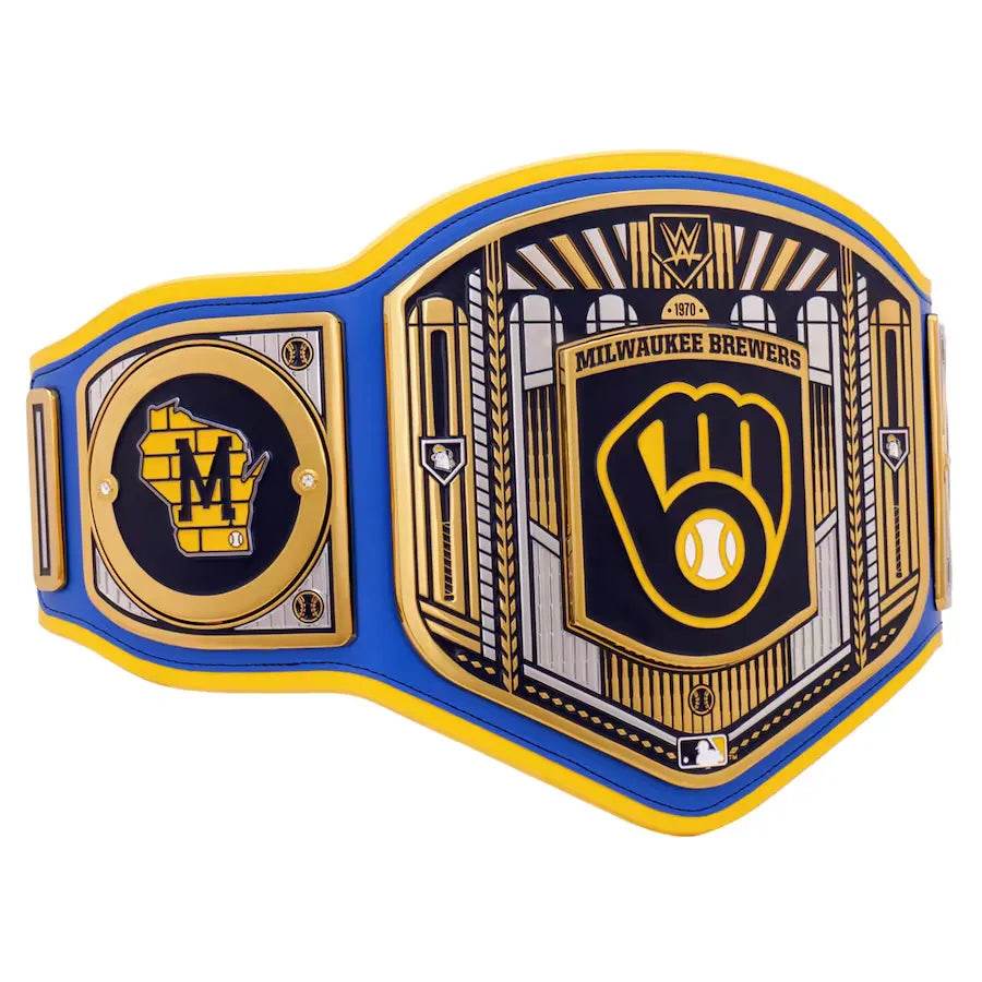WWE Milwaukee Brewers MLB Legacy Championship Title Belt Championship Belt WWF Belt