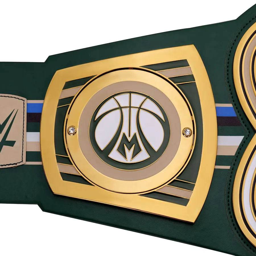 WWE Milwaukee Bucks NBA Legacy Championship Title Belt Championship Belt WWF Belt
