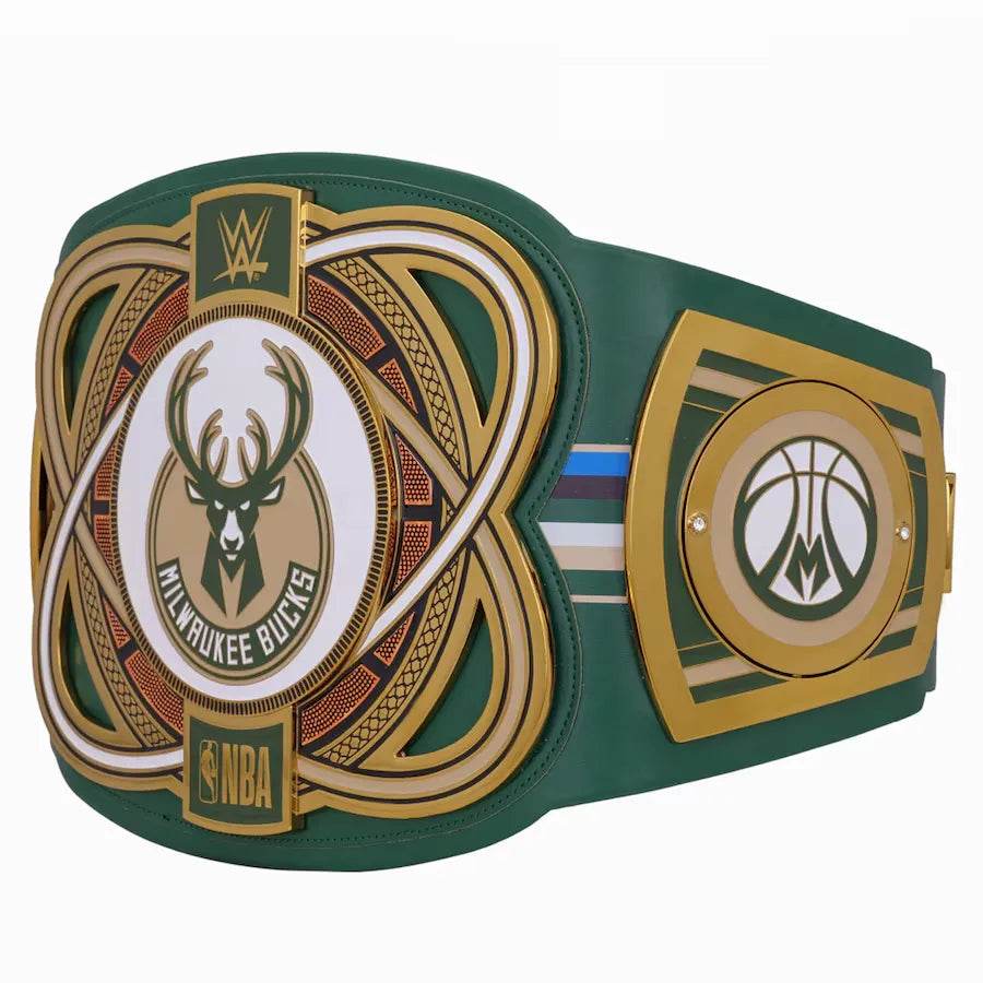 WWE Milwaukee Bucks NBA Legacy Championship Title Belt Championship Belt WWF Belt