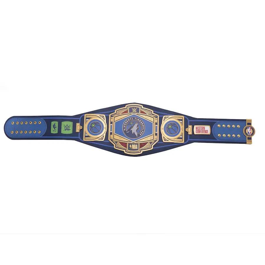 WWE Minnesota Timberwolves NBA Legacy Championship Title Belt Championship Belt WWF Belt