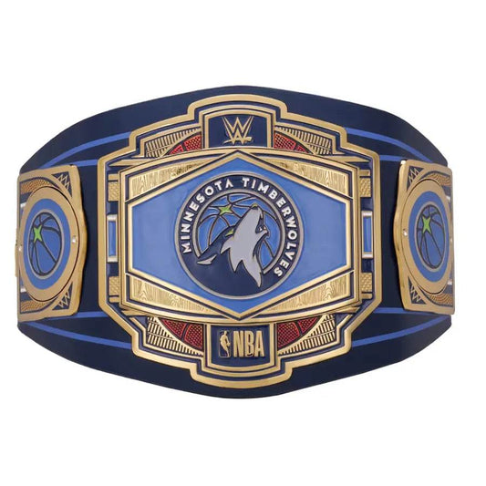 WWE Minnesota Timberwolves NBA Legacy Championship Title Belt Championship Belt WWF Belt