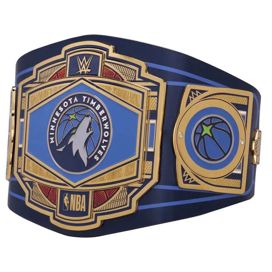 WWE Minnesota Timberwolves NBA Legacy Championship Title Belt Championship Belt WWF Belt