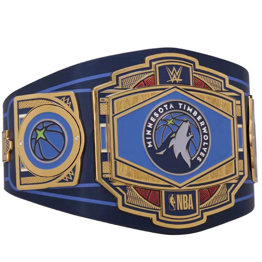 WWE Minnesota Timberwolves NBA Legacy Championship Title Belt Championship Belt WWF Belt