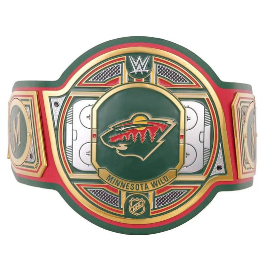 WWE Minnesota Wild NHL Legacy Championship Title Belt Championship Belt WWF Belt