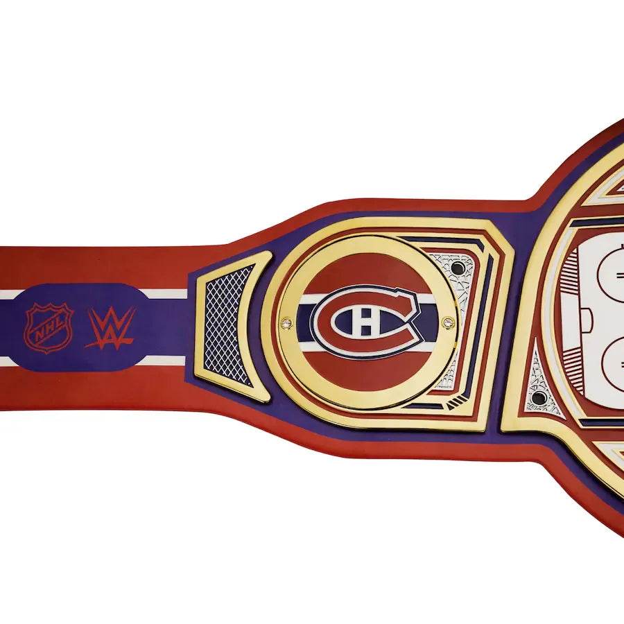 WWE Montreal Canadiens NHL Legacy Championship Title Belt Championship Belt WWF Belt