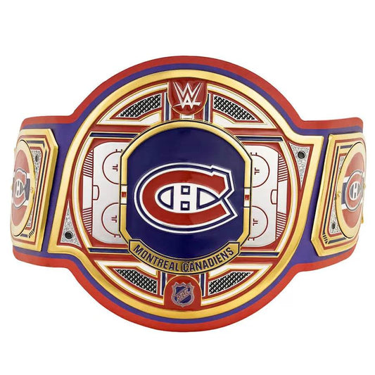 WWE Montreal Canadiens NHL Legacy Championship Title Belt Championship Belt WWF Belt