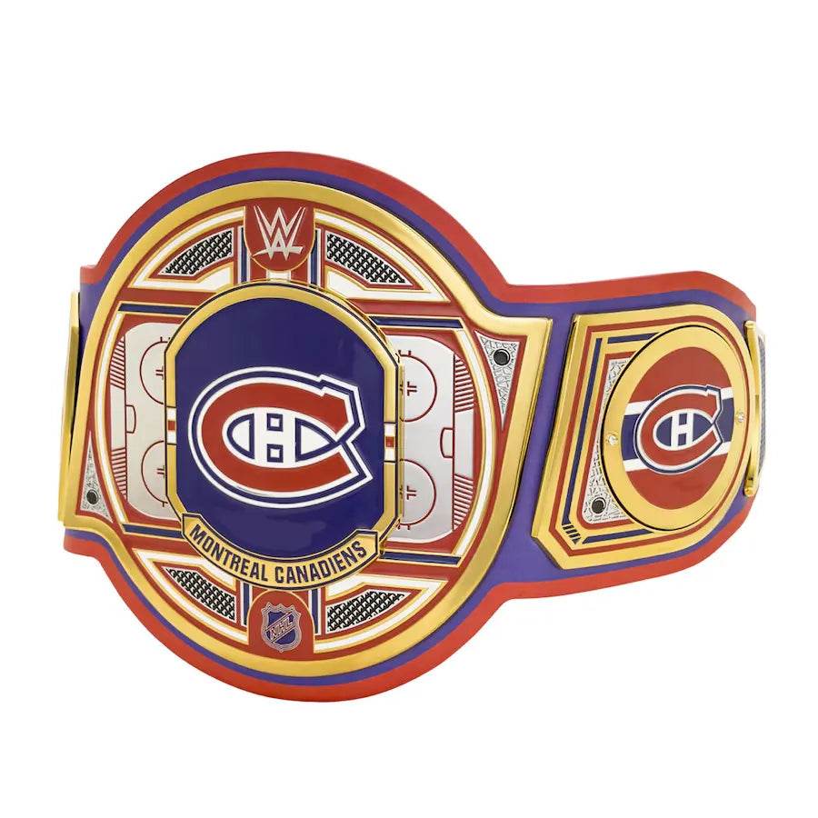 WWE Montreal Canadiens NHL Legacy Championship Title Belt Championship Belt WWF Belt
