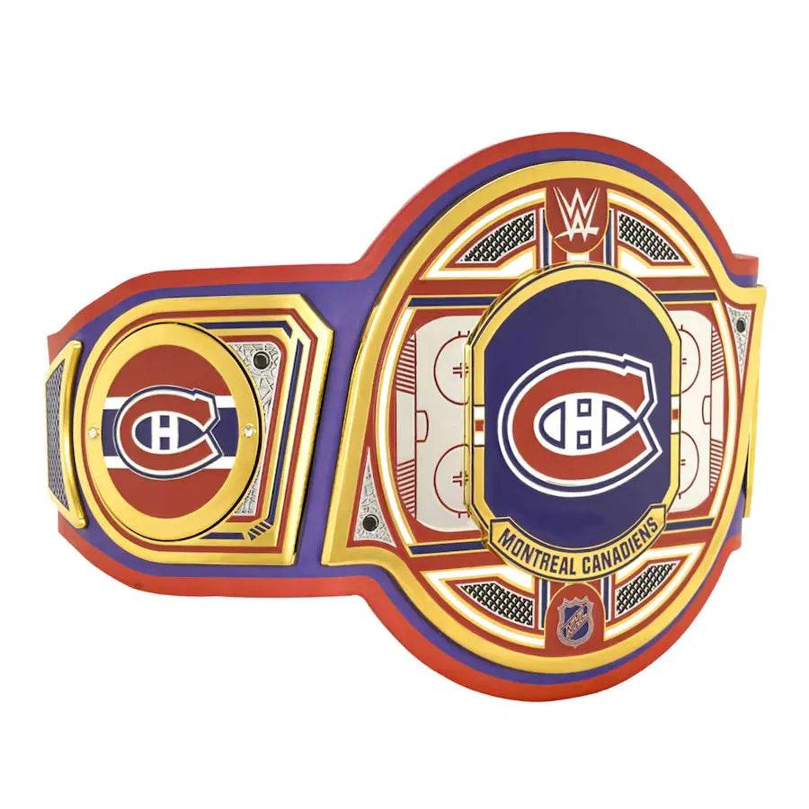 WWE Montreal Canadiens NHL Legacy Championship Title Belt Championship Belt WWF Belt