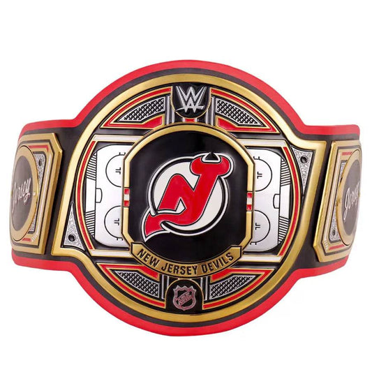 WWE New Jersey Devils NHL Legacy Championship Title Belt Championship Belt WWF Belt