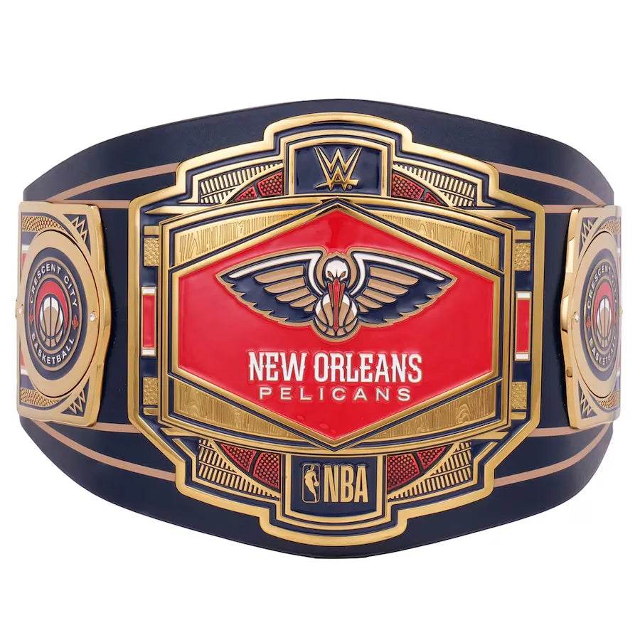 WWE New Orleans Pelicans NBA Legacy Championship Title Belt Championship Belt WWF Belt