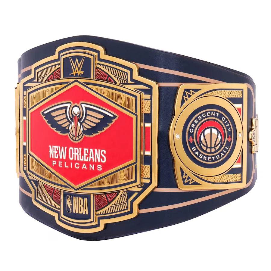 WWE New Orleans Pelicans NBA Legacy Championship Title Belt Championship Belt WWF Belt