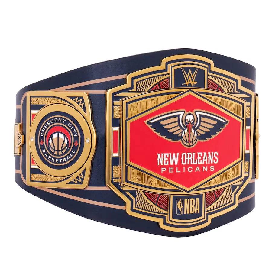 WWE New Orleans Pelicans NBA Legacy Championship Title Belt Championship Belt WWF Belt