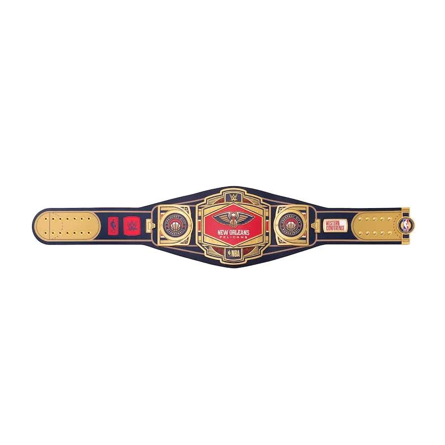 WWE New Orleans Pelicans NBA Legacy Championship Title Belt Championship Belt WWF Belt