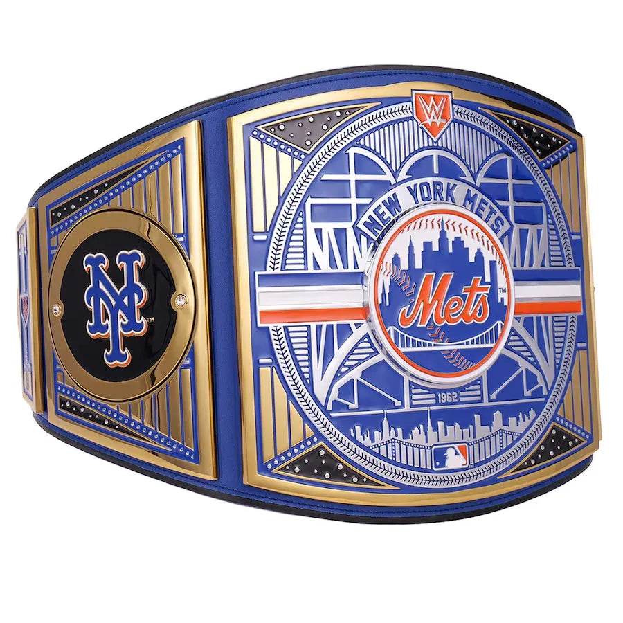 WWE New York Mets MLB Legacy Championship Title Belt Championship Belt WWF Belt