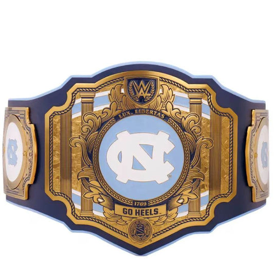 WWE North Carolina Tar Heels College Legacy Championship Belt Championship Belt WWF Belt