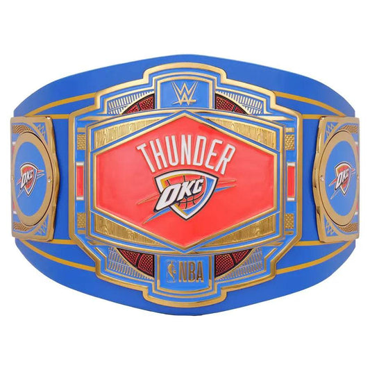 WWE Oklahoma City Thunder NBA Legacy Championship Title Belt Championship Belt WWF Belt