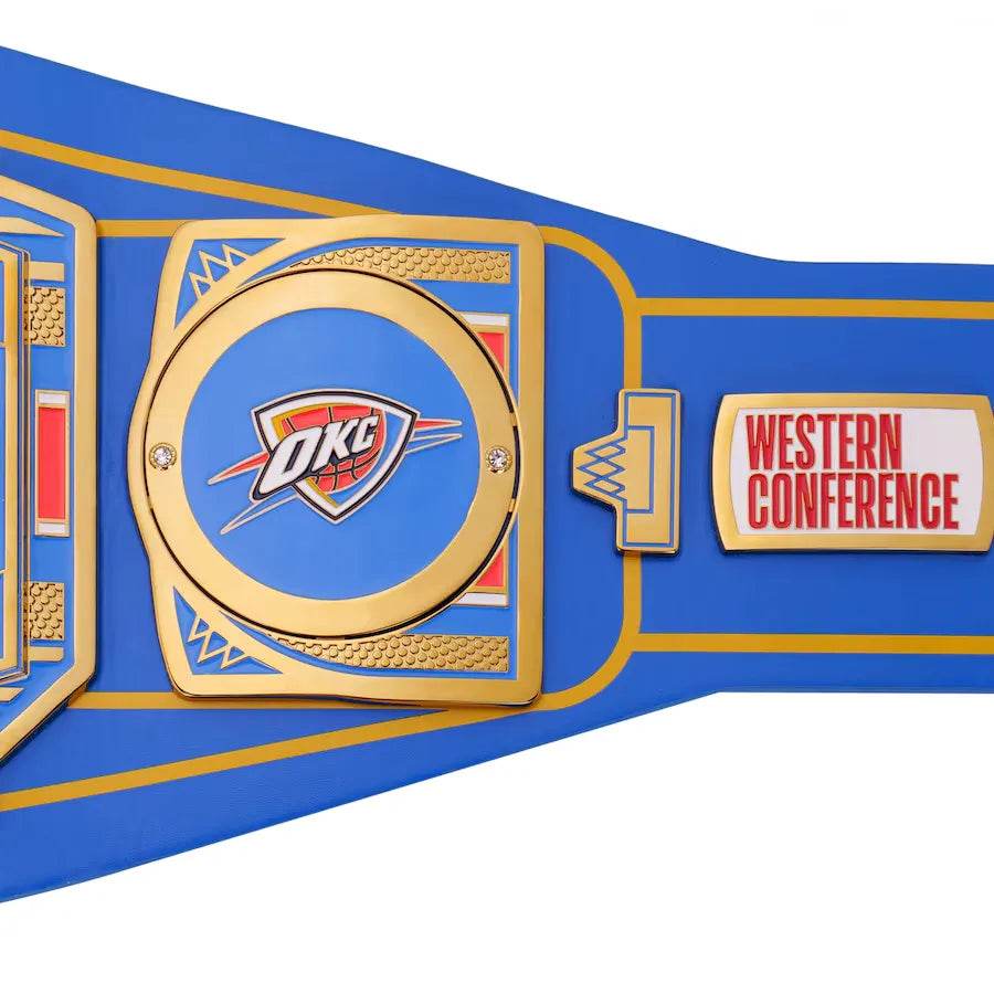 WWE Oklahoma City Thunder NBA Legacy Championship Title Belt Championship Belt WWF Belt