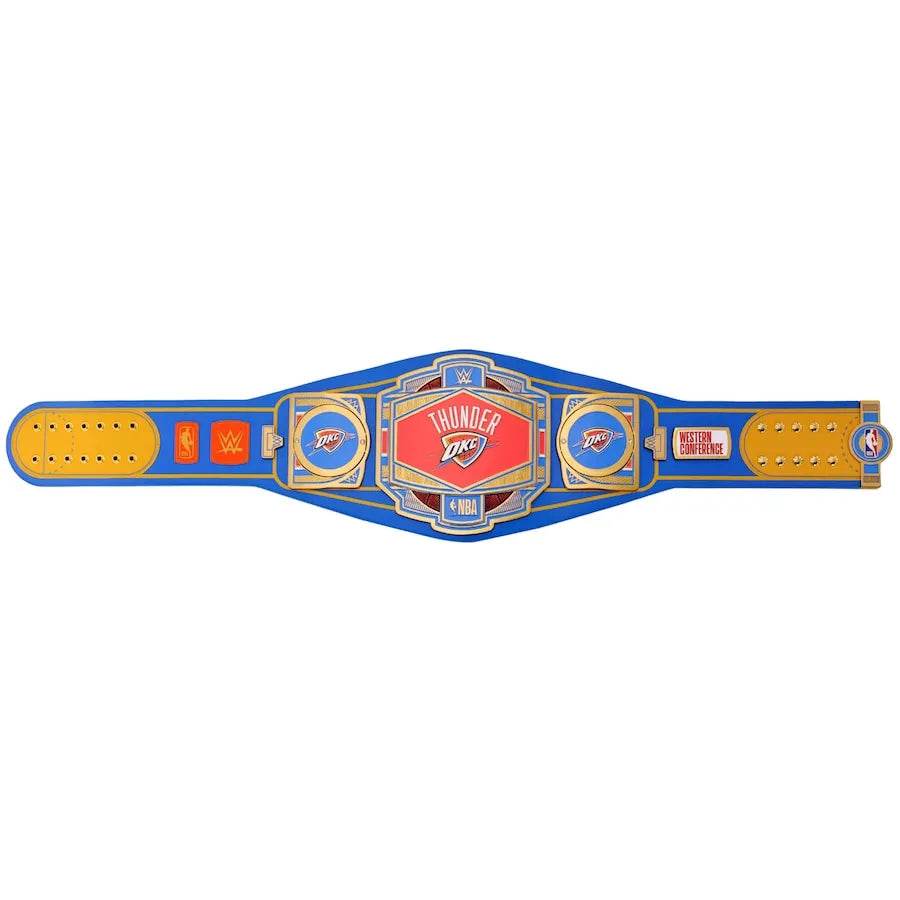 WWE Oklahoma City Thunder NBA Legacy Championship Title Belt Championship Belt WWF Belt