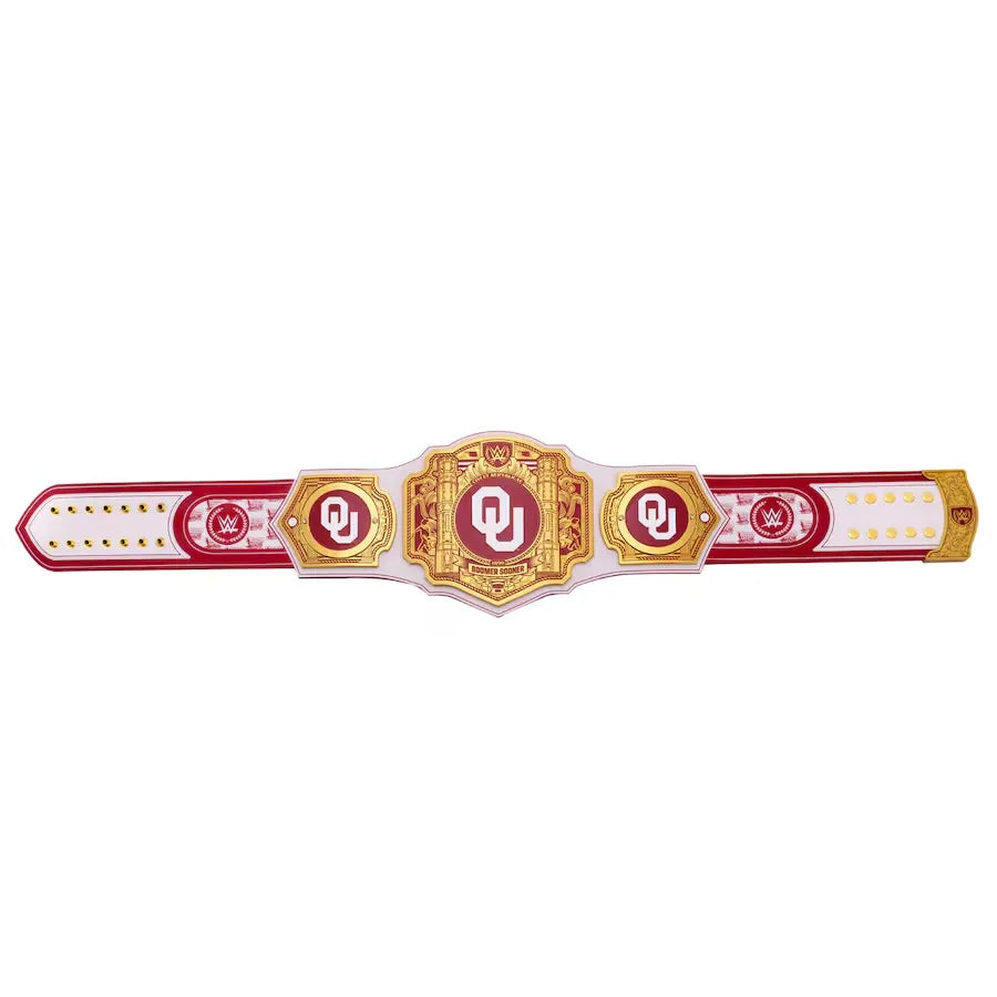 wwe-oklahoma-sooners-legacy-championship-title-belt