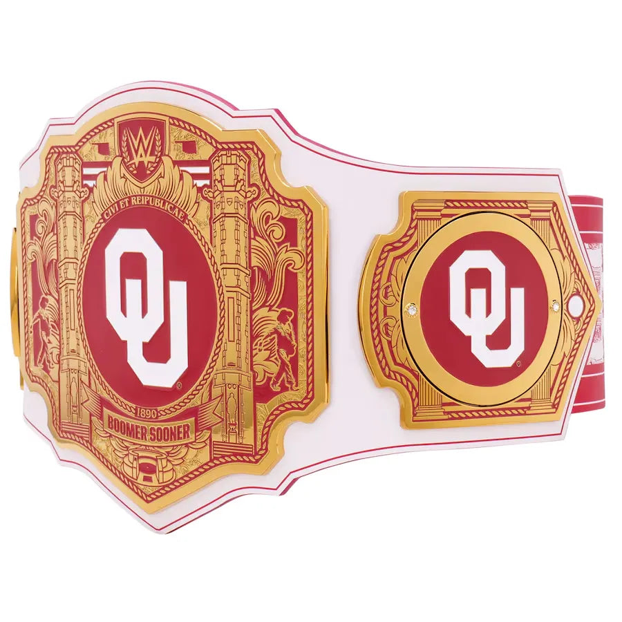 wwe-oklahoma-sooners-legacy-championship-title-belt