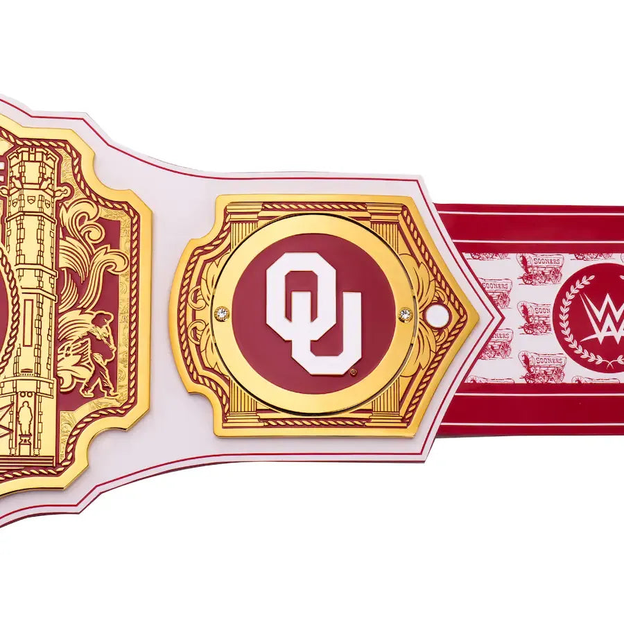 wwe-oklahoma-sooners-legacy-championship-title-belt