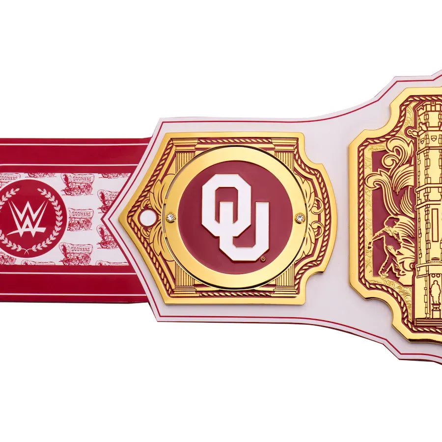 wwe-oklahoma-sooners-legacy-championship-title-belt