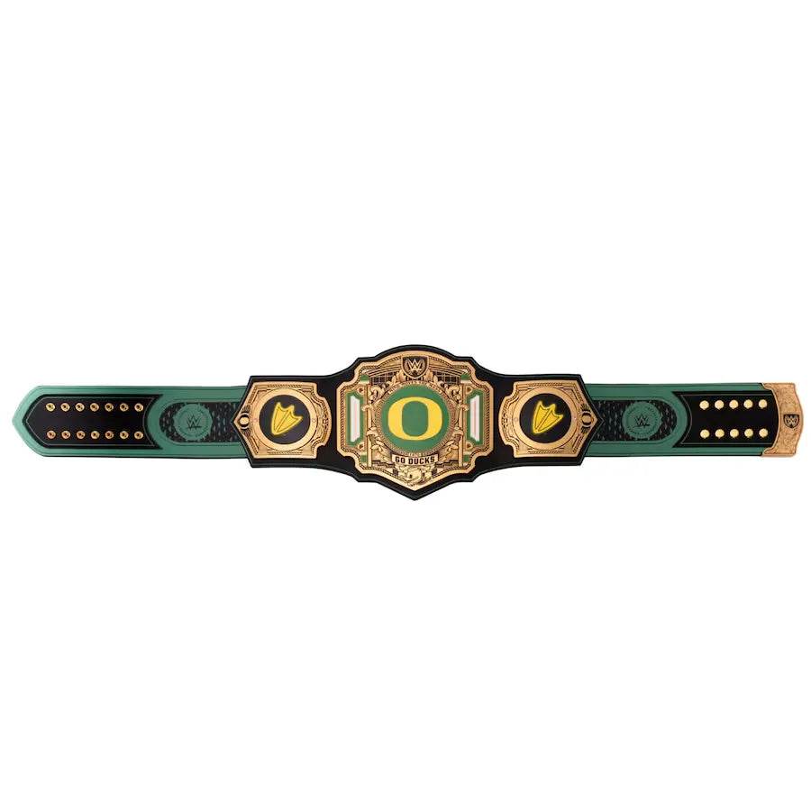 WWE Oregon Ducks College Legacy Championship Title Belt Championship Belt WWF Belt