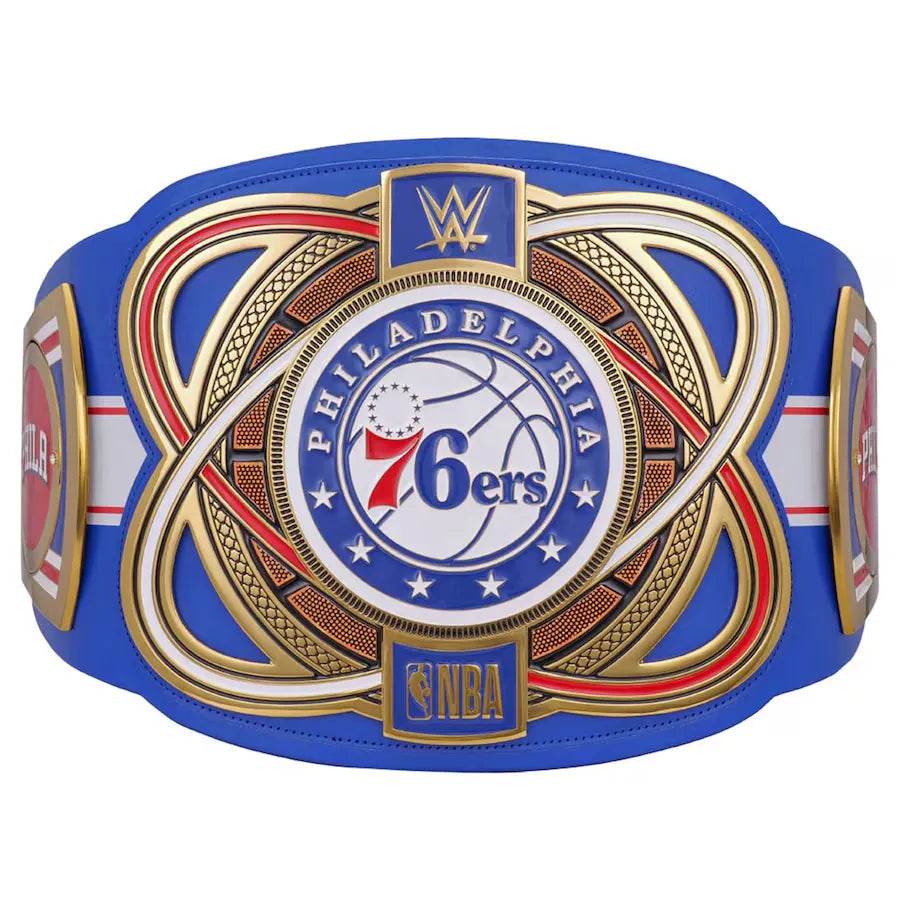 WWE Philadelphia 76ers NBA Legacy Championship Title Belt Championship Belt WWF Belt