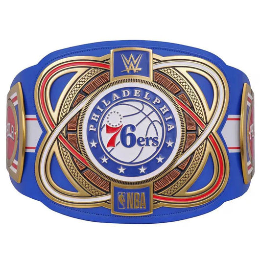 WWE Philadelphia 76ers NBA Legacy Championship Title Belt Championship Belt WWF Belt