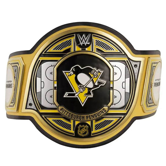 WWE Pittsburgh Penguins NHL Legacy Championship Title Belt Championship Belt WWF Belt