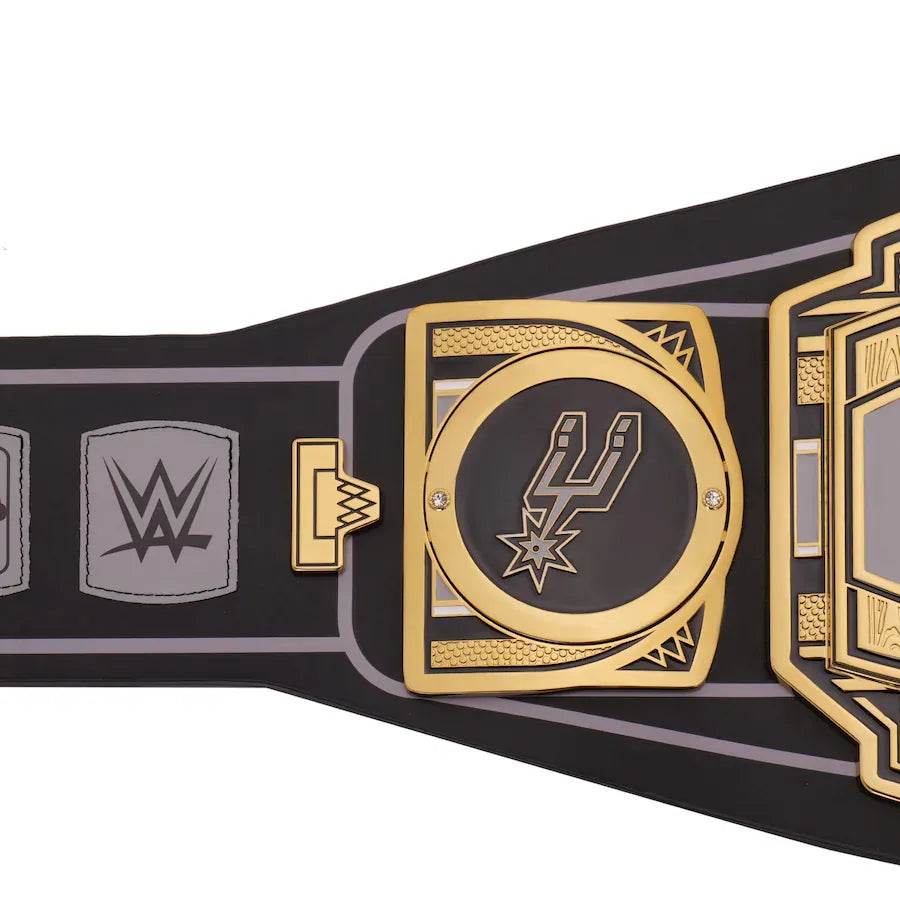 WWE San Antonio Spurs NBA Legacy Championship Title Belt Championship Belt WWF Belt