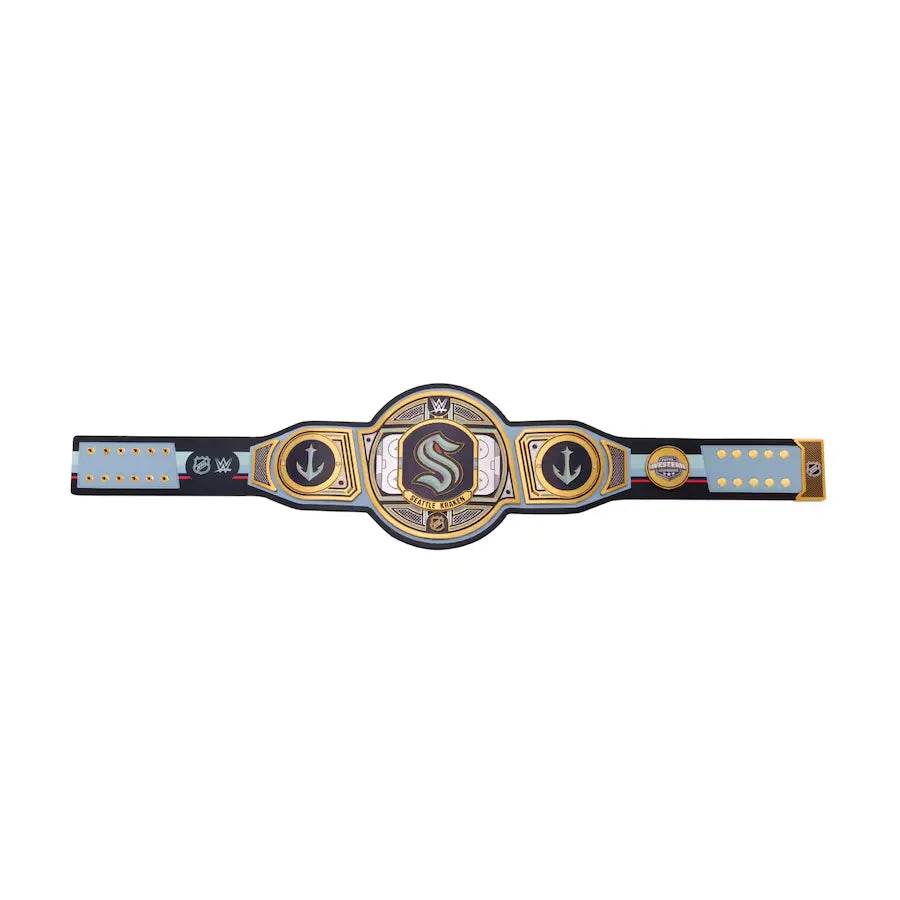 WWE Seattle Kraken NHL Legacy Championship Title Belt Championship Belt WWF Belt