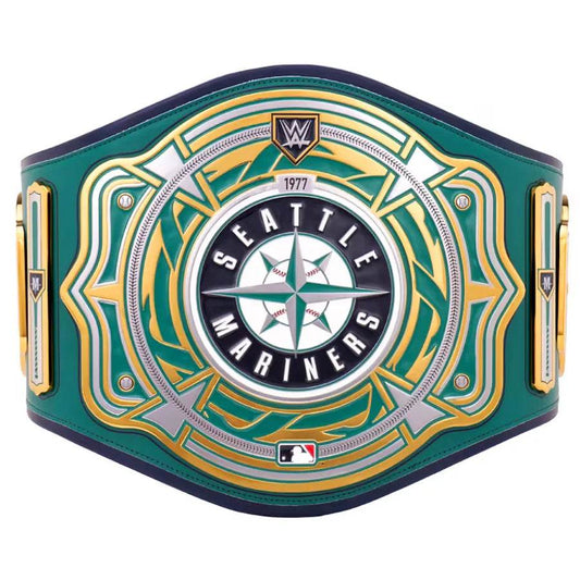 WWE Seattle Mariners MLB Legacy Championship Title Belt Championship Belt WWF Belt