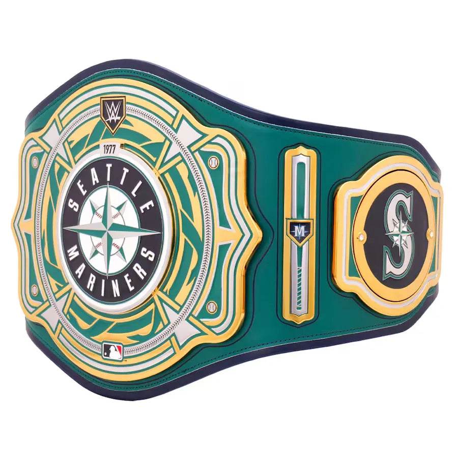 WWE Seattle Mariners MLB Legacy Championship Title Belt Championship Belt WWF Belt