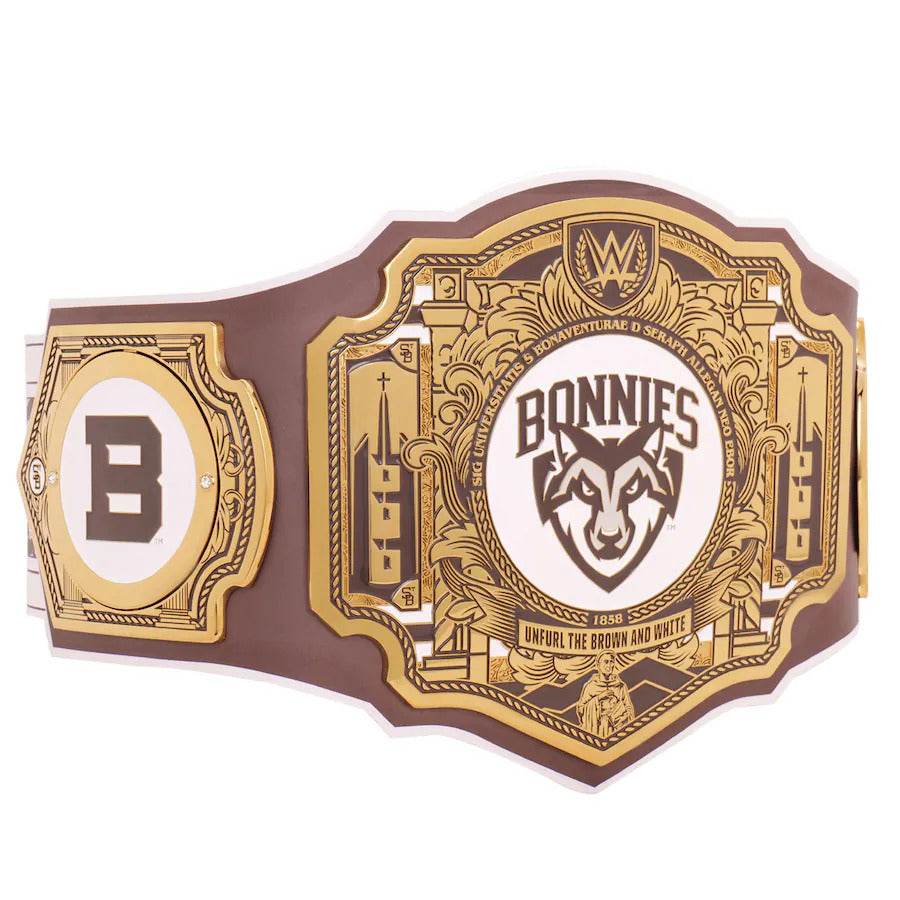 WWE St. Bonaventure Bonnies Legacy Championship Title Belt Championship Belt WWF Belt