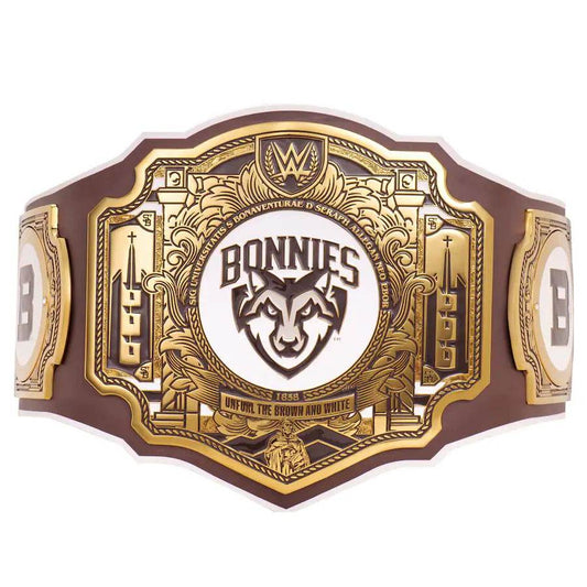WWE St. Bonaventure Bonnies Legacy Championship Title Belt Championship Belt WWF Belt