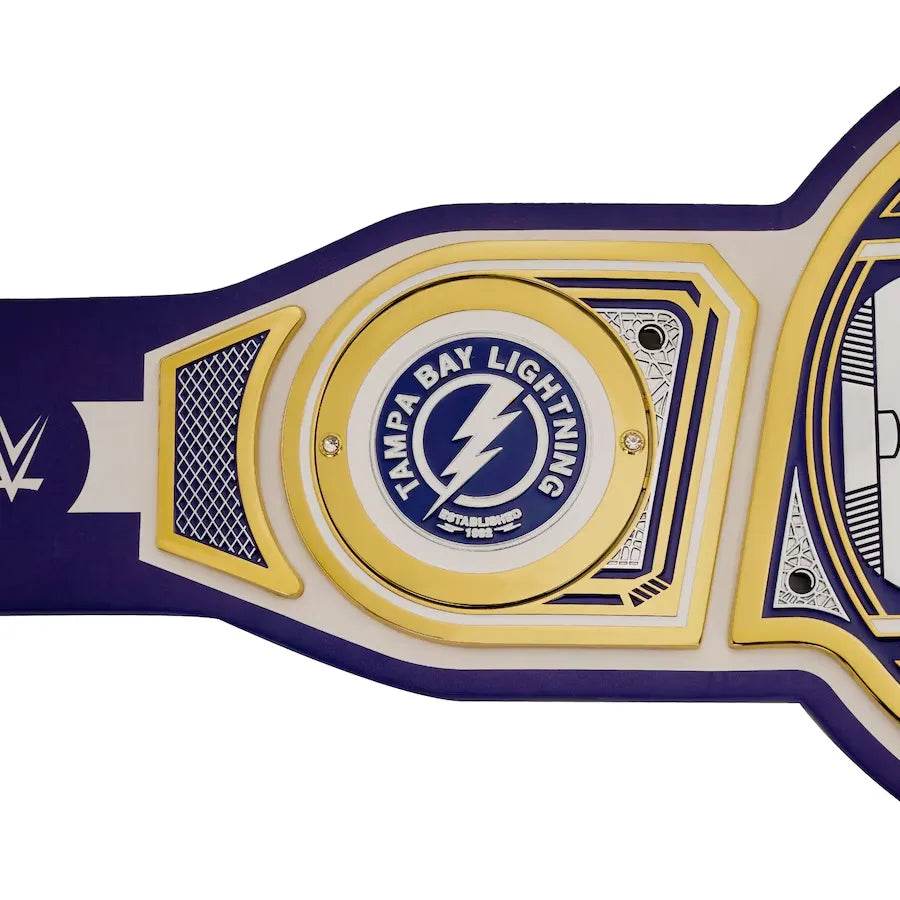 WWE Tampa Bay Lightning NHL Legacy Championship Title Belt Championship Belt WWF Belt