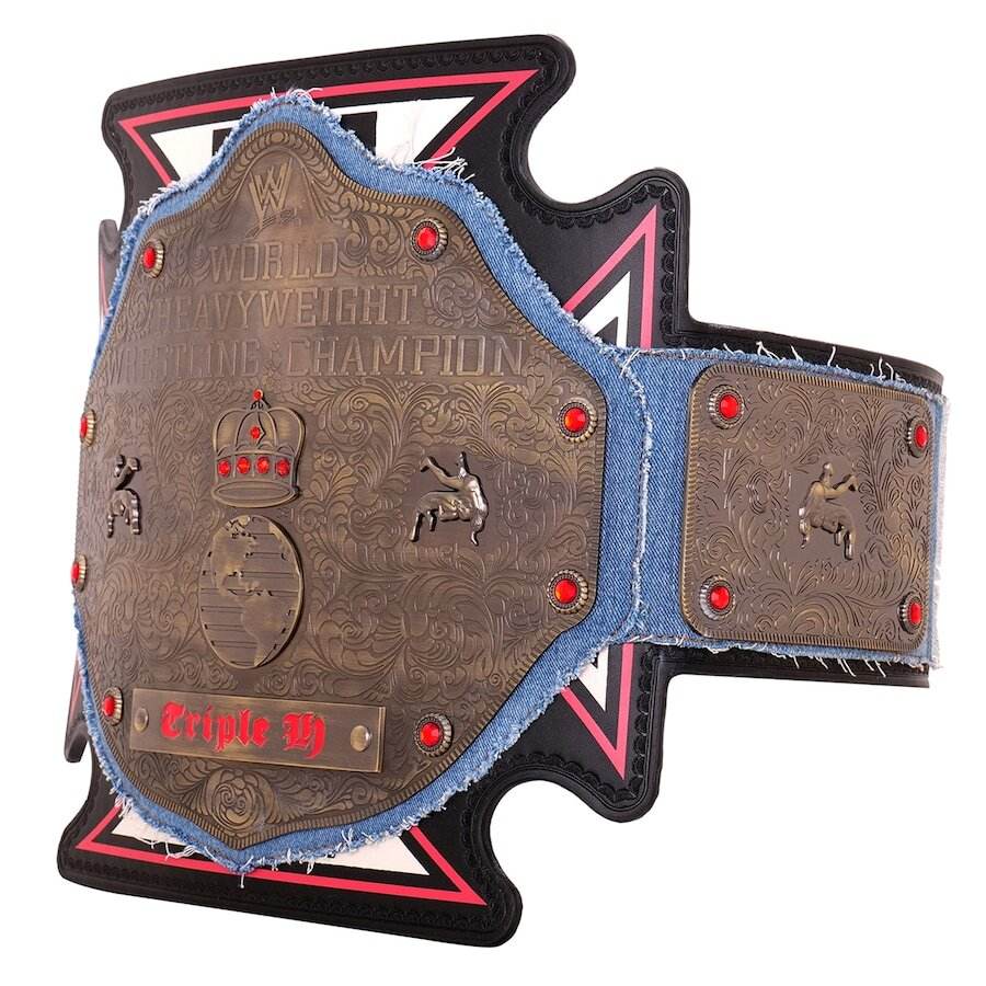WWE Triple H 30 Years Evolution Heavyweight Championship Belt Championship Belt WWF Belt