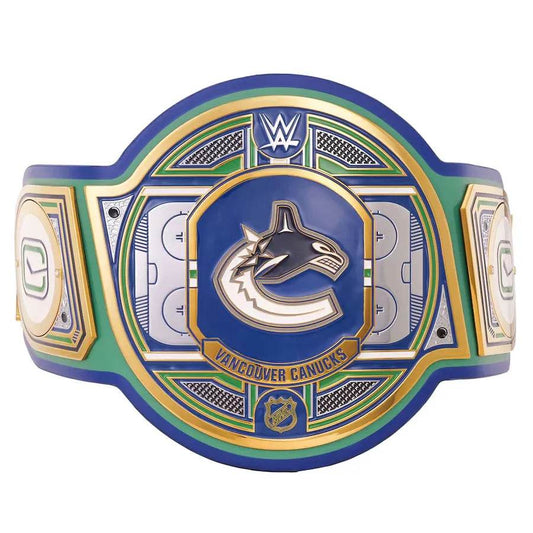 WWE Vancouver Canucks NHL Legacy Championship Title Belt Championship Belt WWF Belt