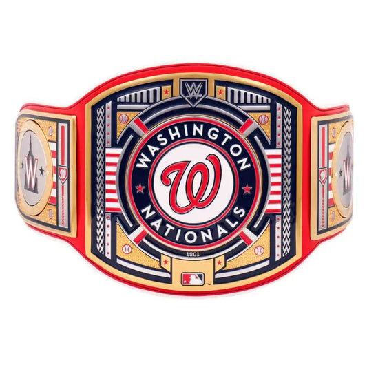 WWE Washington Nationals MLB Legacy Championship Title Belt Championship Belt WWF Belt