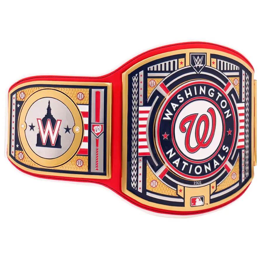 WWE Washington Nationals MLB Legacy Championship Title Belt Championship Belt WWF Belt