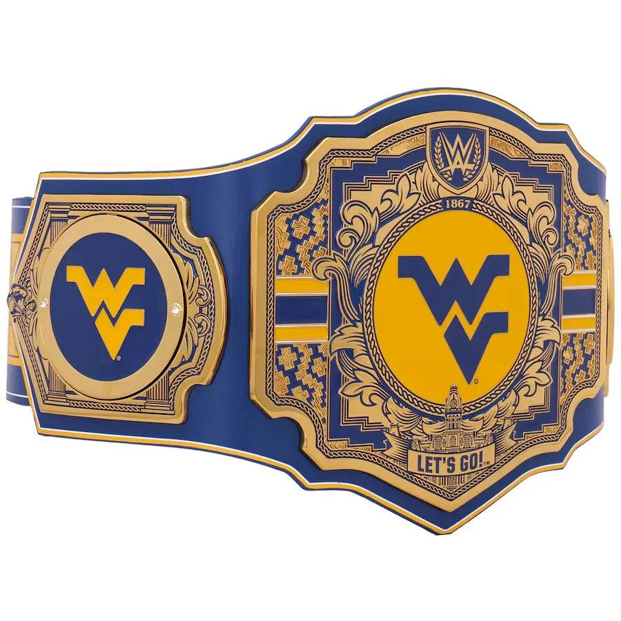 WWE West Virginia Mountaineers College Legacy Championship Belt Championship Belt WWF Belt
