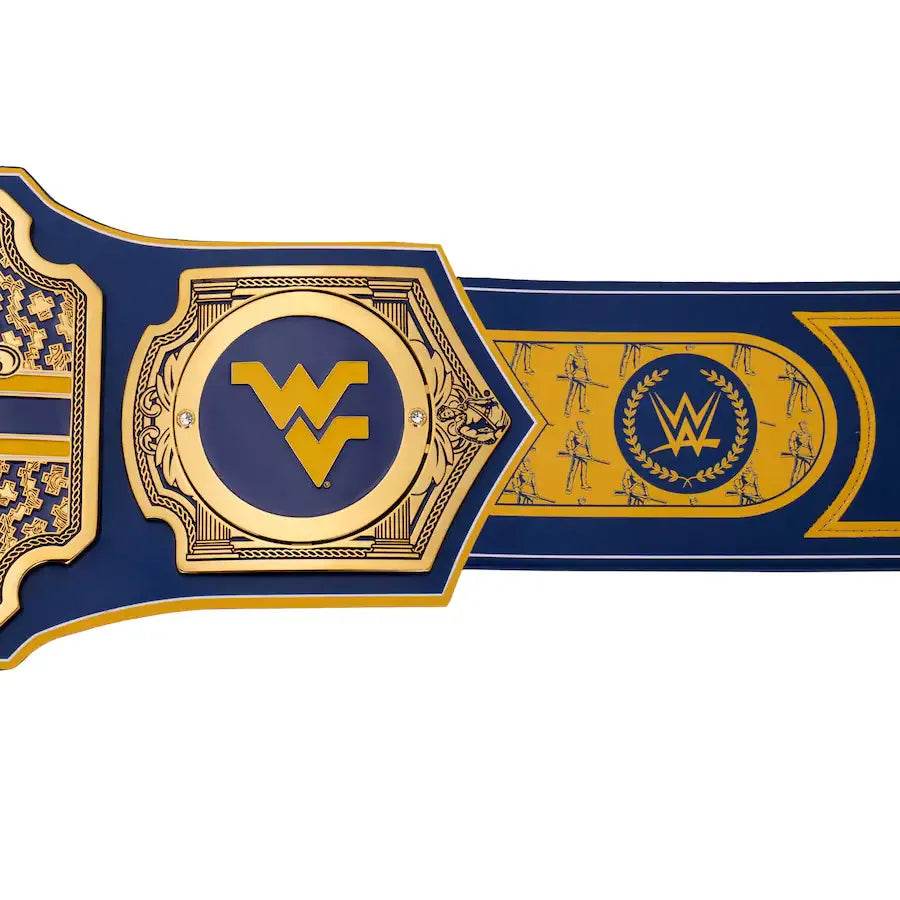WWE West Virginia Mountaineers College Legacy Championship Belt Championship Belt WWF Belt