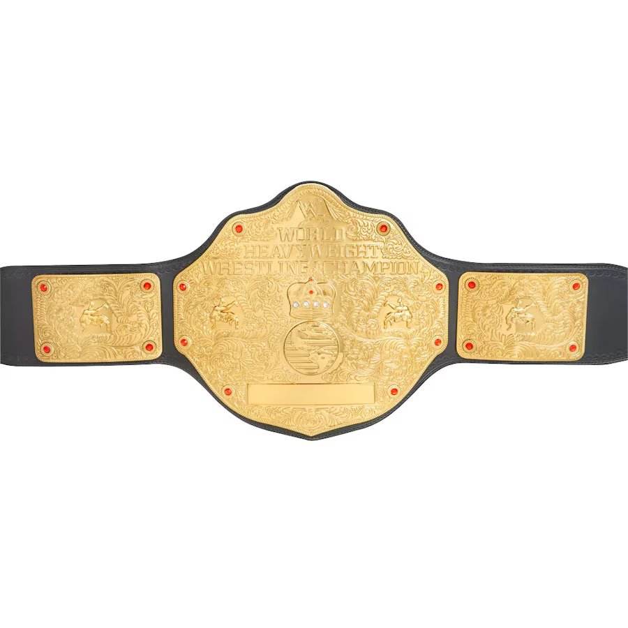 WWE World Heavyweight Championship Retro Replica Belt Championship Belt WWF Belt