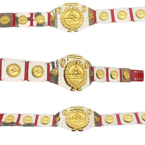 WWWF North American title Heavyweight Wrestling Champion Belt Championship Belt WWF Belt