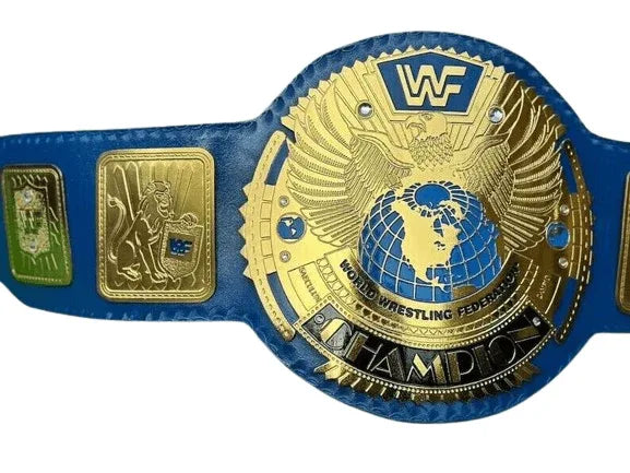 WWF Block Logo Heavyweight Wrestling Championship Title Belt Championship Belt WWF Belt