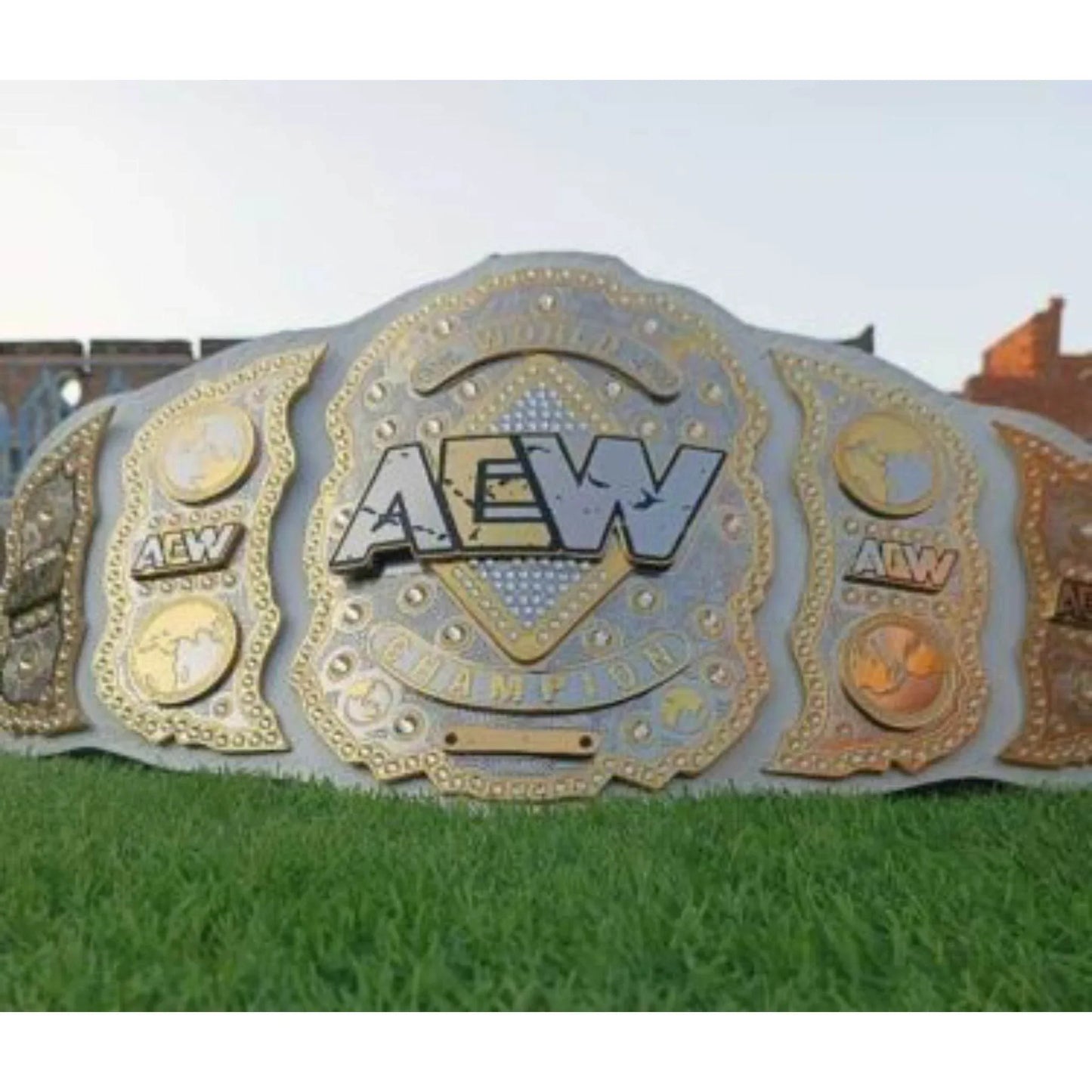 AEW World Wrestling Championship Replica Title Belt Championship Belt WWF Belt