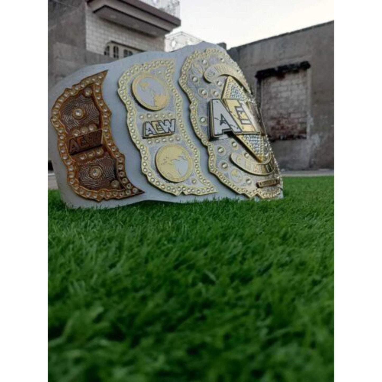 AEW World Wrestling Championship Replica Title Belt Championship Belt WWF Belt